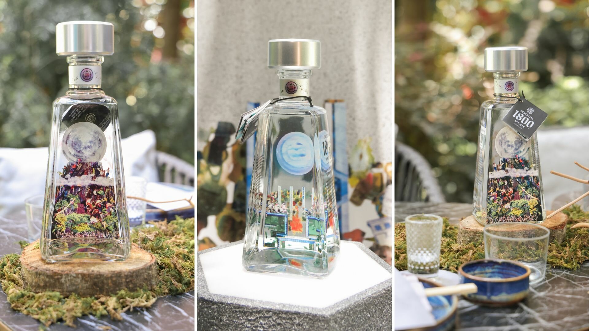 Tequila 1800 Essential y Dustin Yellin